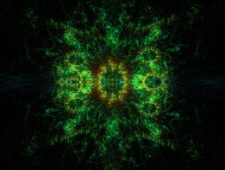 Imaginatory fractal background Image