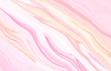 Marble rock texture pink ink pattern liquid swirl paint white that is Illustration background for do ceramic counter tile silver gray that is abstract waves skin wall luxurious art ideas concept.
