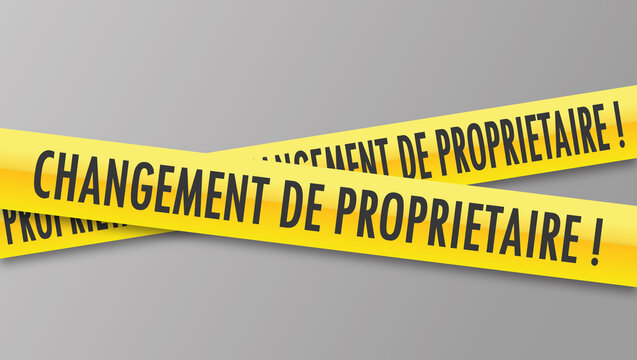 Logo changement de propri&eacute;taire.