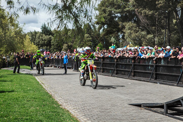 bicycles in the park