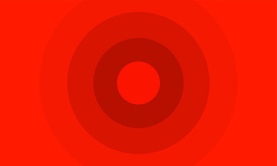 artistic abstract background design in red orange gradation in circle style