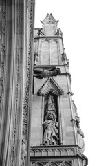 statue of saint cathedral city