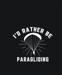 Paragliding parachute sky vector, template, icon, image, infographic, minimal, graphic design.