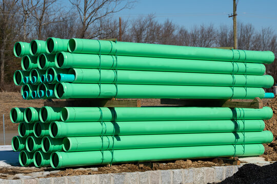 plastic pipes for building
