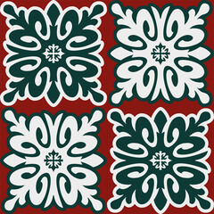 Design asian patterns element. Kazakh national beautiful ornaments on a background. EPS