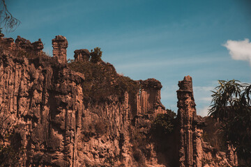 Estoraques national parkk in Colombia