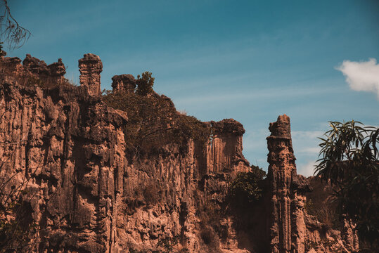 Estoraques national parkk in Colombia