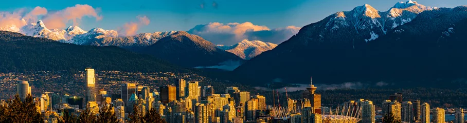 Keuken spatwand met foto Panorama of Vancouver, BC.  © Matthew