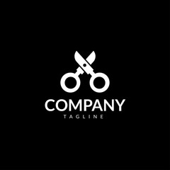 scissors logo for company