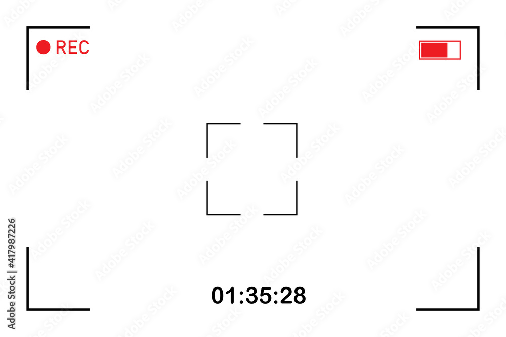 Poster vector ui screen. overlay effect. vector illustration. white background. stock image. eps 10.