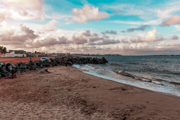 Sunset at Atalaia beach, Aracaju - Sergipe