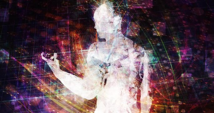 Astral Being Composed of Energy in Electromagnetic Spectrum