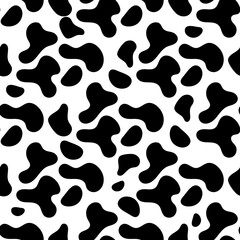 Irregular blob, seamless pattern of abstract organic shapes. Abstract irregular random blobs. Simple liquid amorphous splodge. Trendy minimal designs for presentations, banners, posters and flyers.