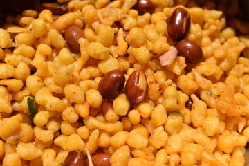 Popular Indian eaten as a fast food, snack and as a junk food. Indian snacks.