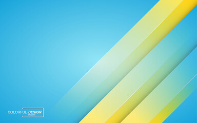 Multicolored modern abstract background with geometric shapes