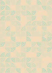 Abstract Geometric Pattern generative computational art illustration