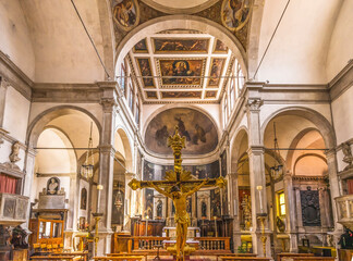Fototapeta na wymiar Church of San Giovanni Grisostomo Venice Italy