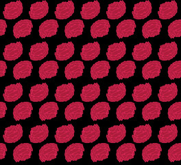 seamless pattern of roses