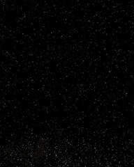 Stars view in a small telescope