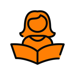 Illustration Vector graphic of study icon