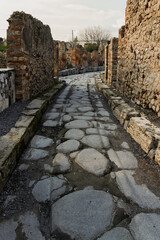 Fototapeta na wymiar View to the Pompeii.