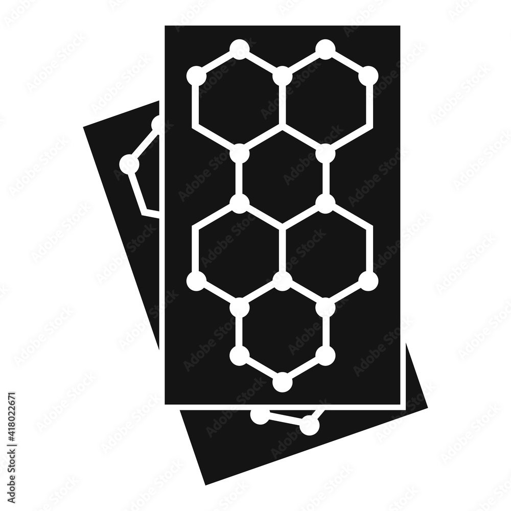 Aufkleber nanotechnology icon. simple illustration of nanotechnology vector icon for web design isolated on wh