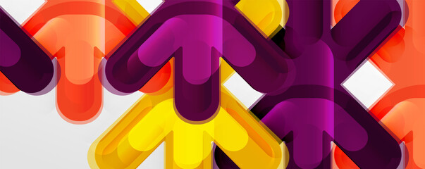 Abstract glossy crosses background for business or technology presentations, internet posters or web brochure covers