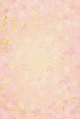 桜のシンプルな和紙の背景