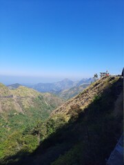 view from the mountain