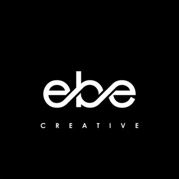 EBE Letter Initial Logo Design Template Vector Illustration