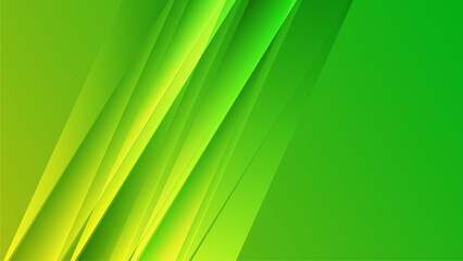 Modern green and yellow background with stripes