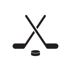 Hockey game equipment icon. Hockey Icon