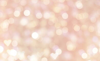 Abstract of bokeh pink pastel background.