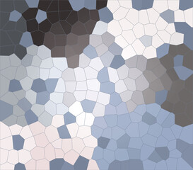 Mosaic abstract texture. Modern and stylish wallpaper, fabric and packaging design. 