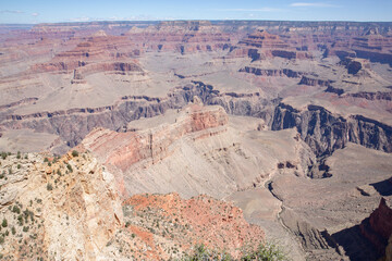 Fototapeta na wymiar Grand Canyon National Park in Arizona, USA, south rim