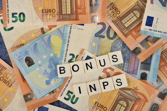 Italy, Rome 02.02.2021 INPS tax bonus refund