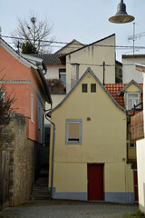 altes haus im historischen ortskern von westhofen