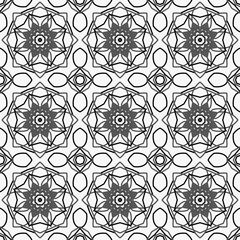 abstract seamless geometric pattern, beautiful hand-drawn, art nouveau, art-deco