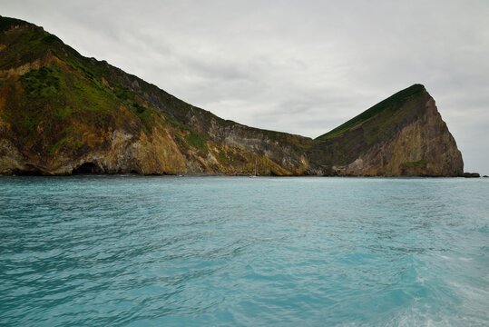 Gueishan Island / Kweishan Island. Off Taiwan, an island in the Pacific Ocean.
