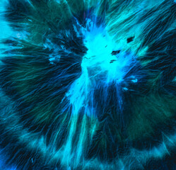  Blue Tie Dye Background. Ink Multi Soft Pattern.