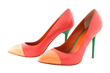 stylish women pump high heel shoes
