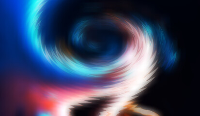 abstract background with space swirl light motion blur