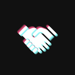 Hand-Shake - 3D Effect