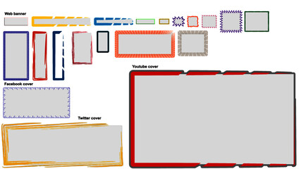 Banner di varie dimensioni e cornici © Luciano Pierantoni