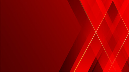 Modern red background with lines pattern technology