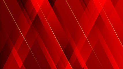 Modern red background with lines pattern technology