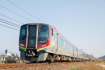 Obraz premium JR四国 土讃線 特急南風 ２７００系 