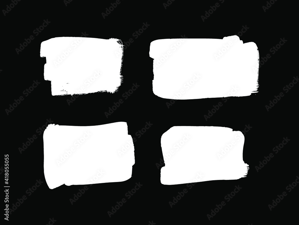 Poster paint drawing seamless pattern black and white squares. hand drawn abstract illustration grunge elem