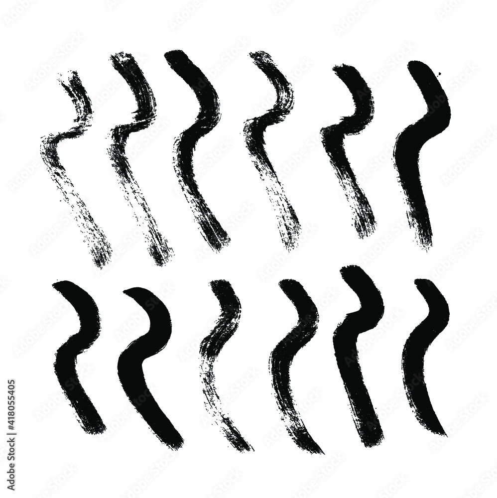 Poster paint drawing seamless pattern black and white smear. hand drawn abstract illustration grunge elemen