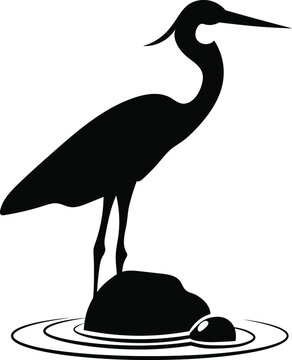 heron silhouette